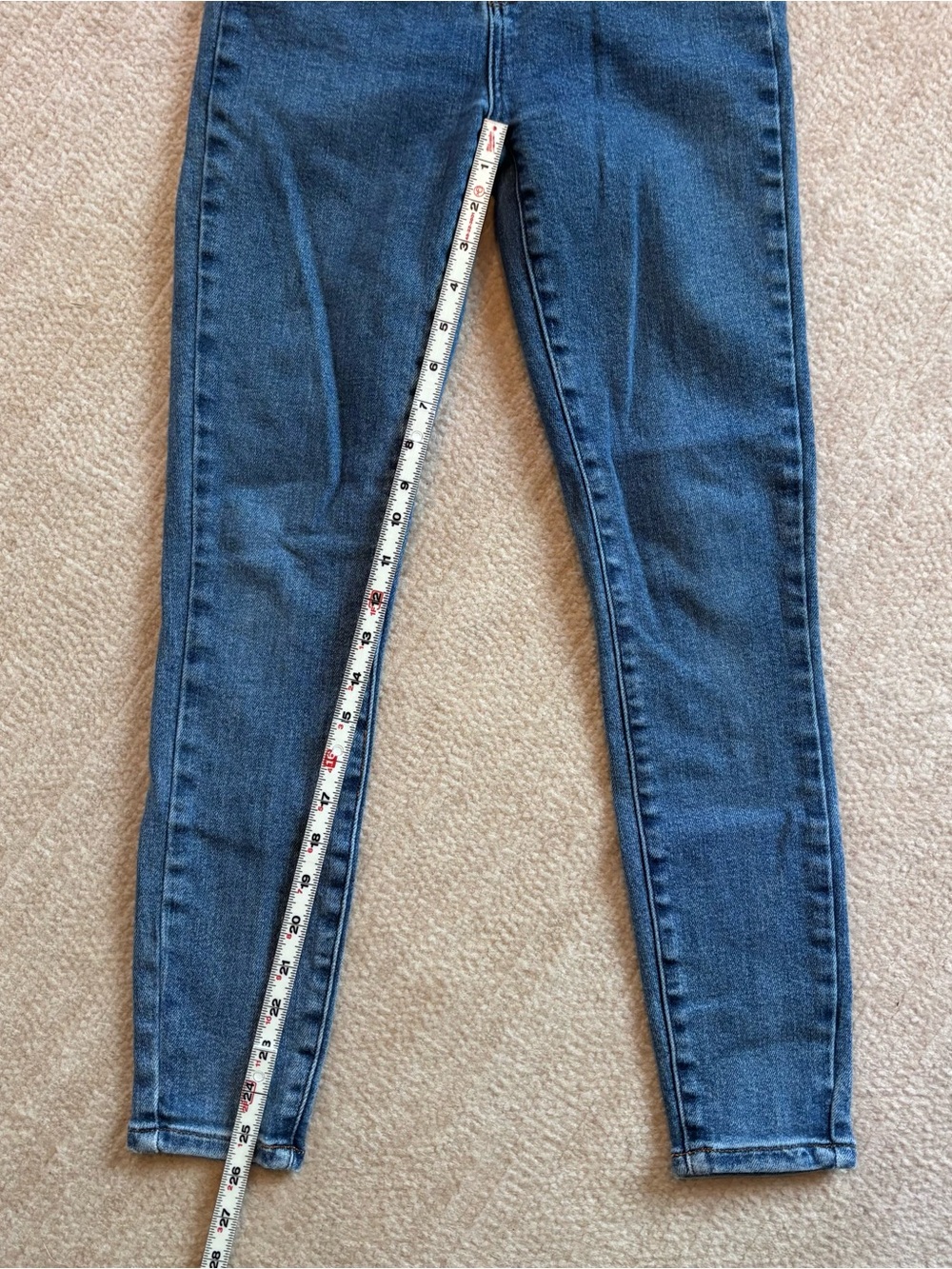 Judy Blue JB88338 Medium Blue Skinny Jeans 1/25 - Picture 6 of 7
